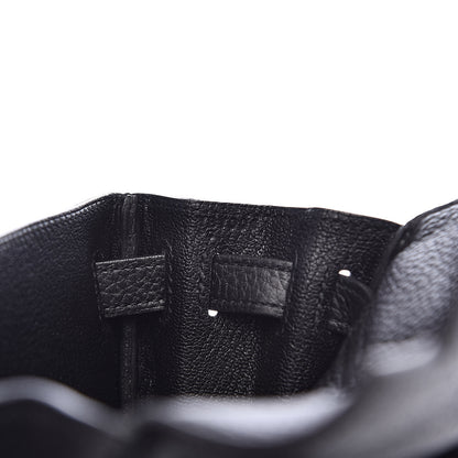 Hermes Taurillon Clemence Kelly Ado Backpack Black 13 of 20