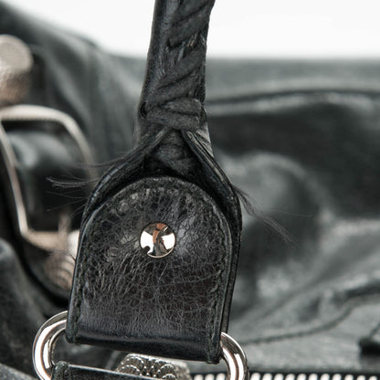 Balenciaga Agneau Giant 21 Silver Hardware Part Time Black 12 of 12