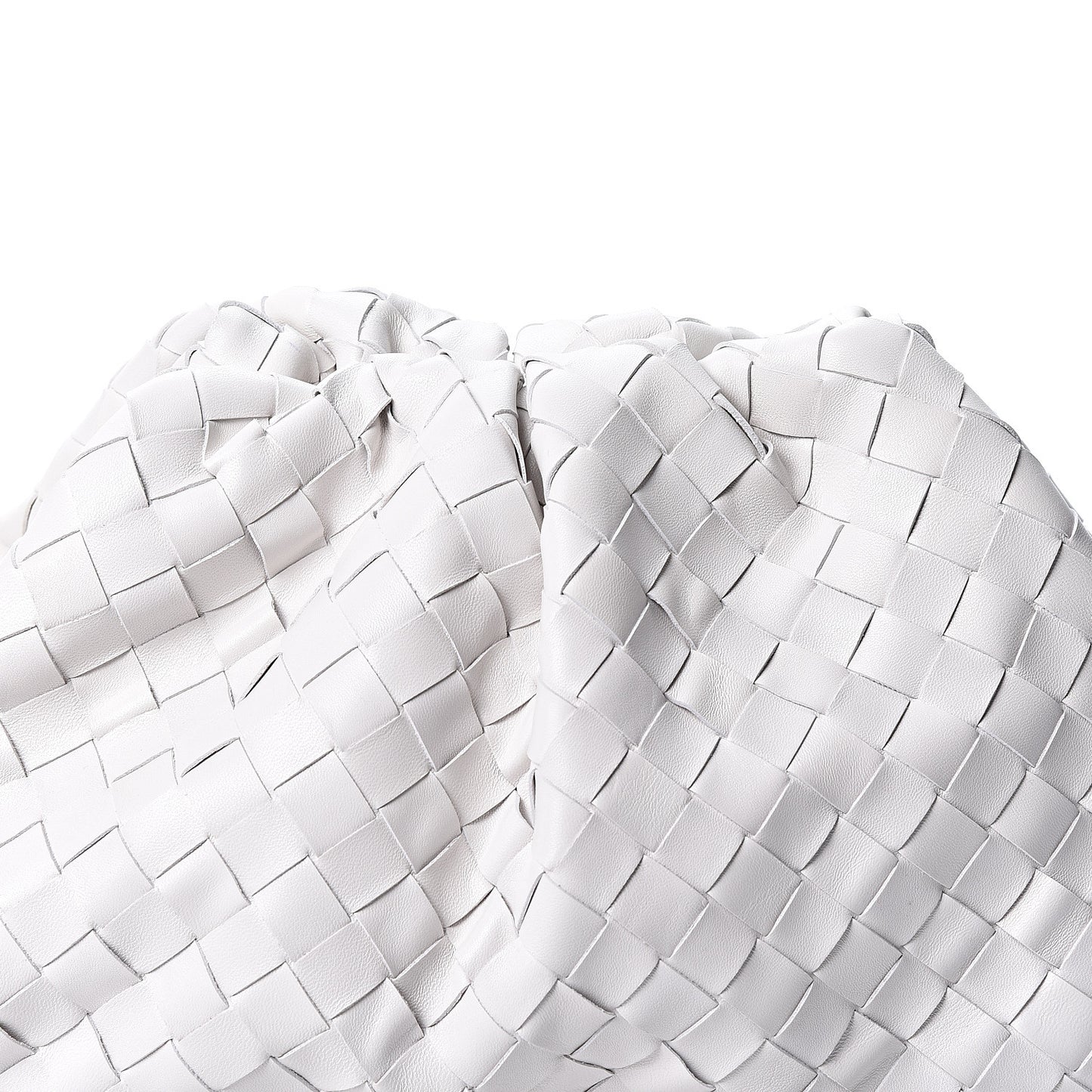 Nappa Maxi Intreccio The Pouch Oversized Clutch Plaster