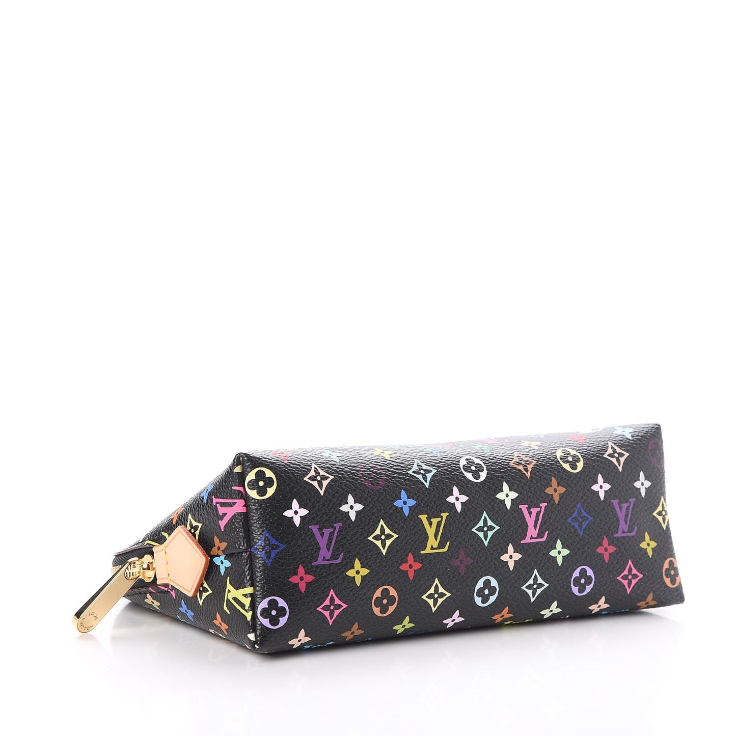 Monogram Multicolor Cosmetic Pouch Black Grenade
