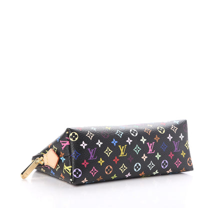 Louis Vuitton Monogram Multicolor Cosmetic Pouch Black Grenade 4 of 7