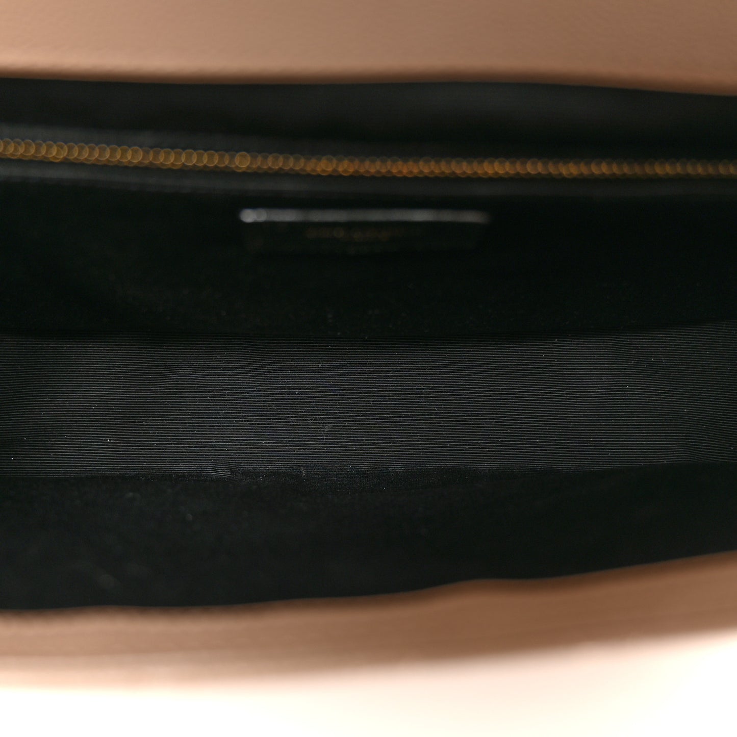 Grain De Poudre Mixed Matelasse Large Triquilt Monogram Satchel Dark Beige