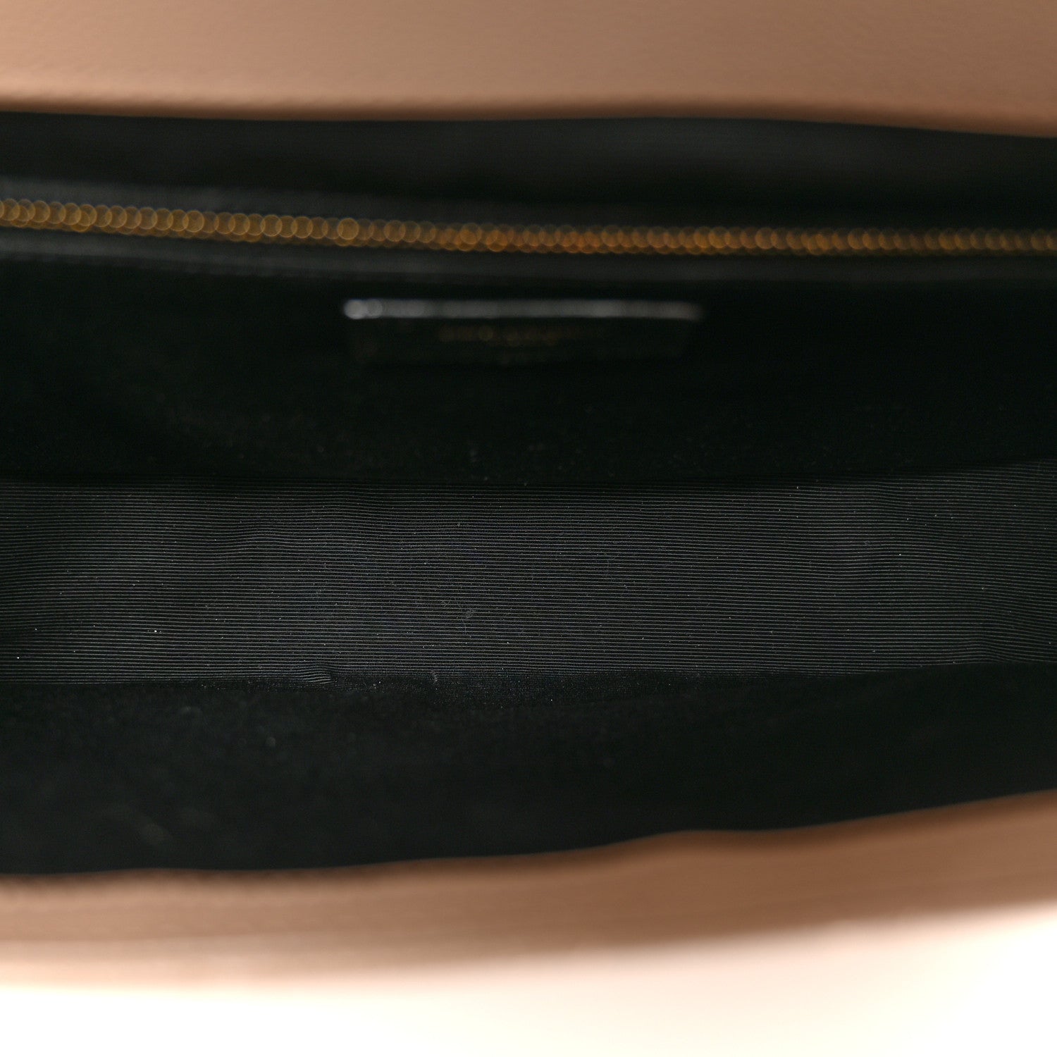 Saint Laurent Grain De Poudre Mixed Matelasse Large Triquilt Monogram Satchel Dark Beige 5 of 14