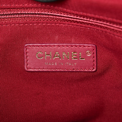 Chanel Calfskin Small Deauville Tote Black 7 of 13