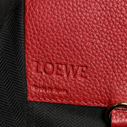 Loewe Grained Calfskin Small Hammock Shoulder Bag Raspberry 6 of 10