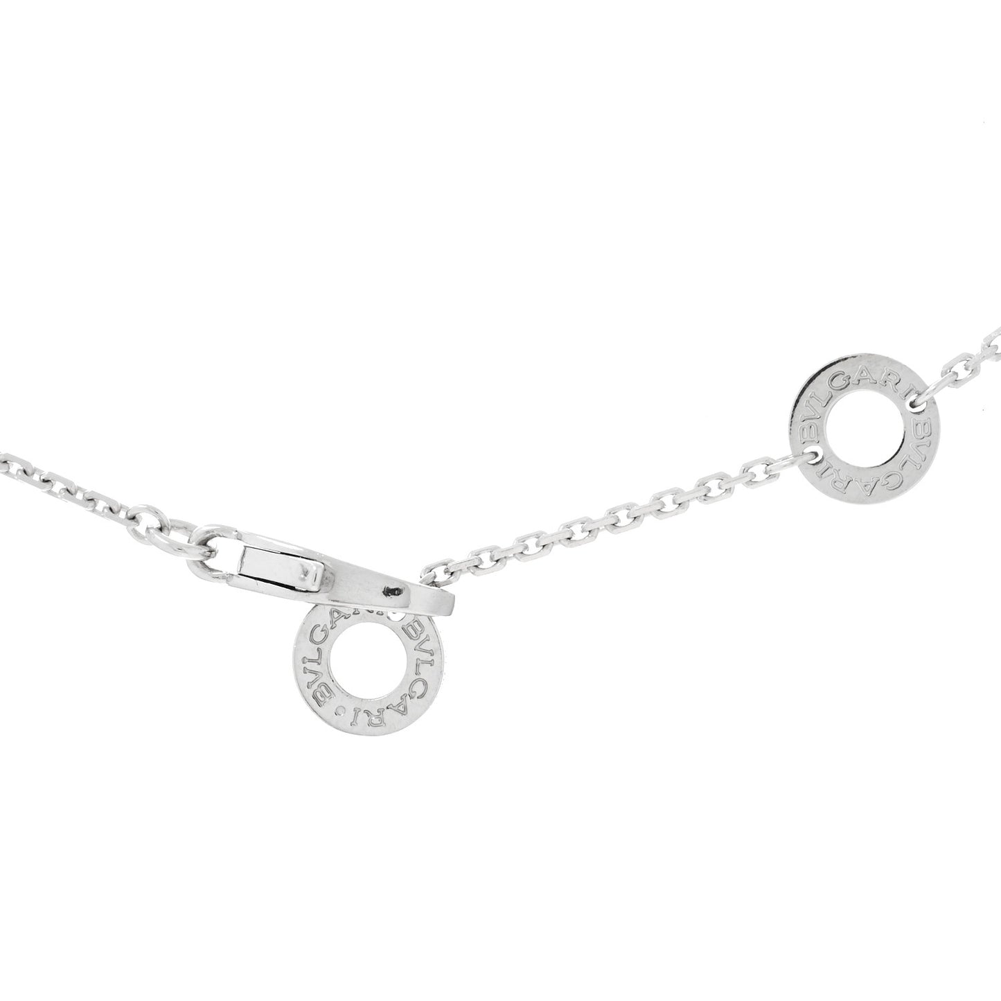 18K White Gold Diamond Large Divas' Dream Pave Necklace