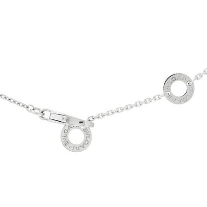 Bulgari 18K White Gold Diamond Large Divas' Dream Pave Necklace 5 of 5