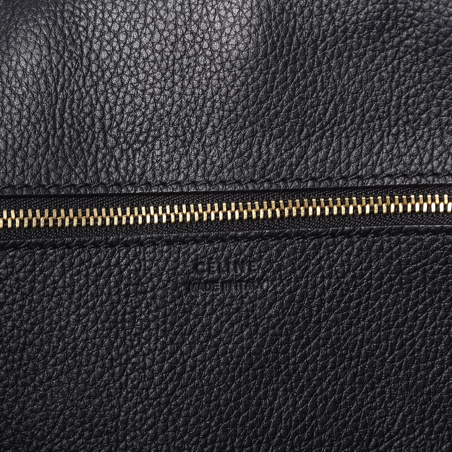 Crisped Calfskin Small Tie Knot Tote Black