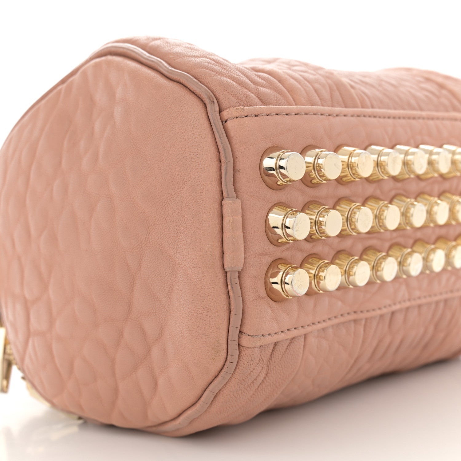 Alexander Wang Pebbled Lambskin Mini Rockie Truffle Gold Hardware 9 of 17