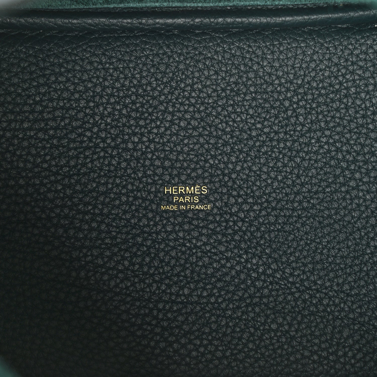 Hermes Taurillon Clemence Picotin Lock 18 PM Vert Cypress 6 of 7