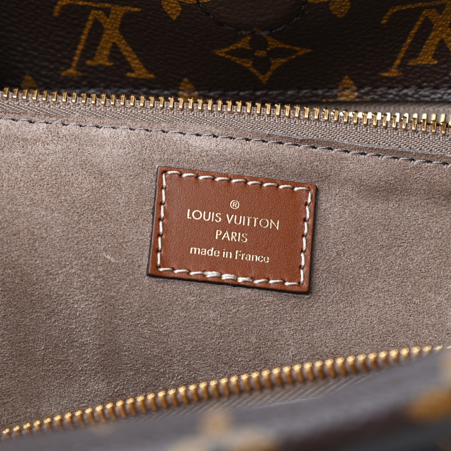 Monogram Tote W PM Black