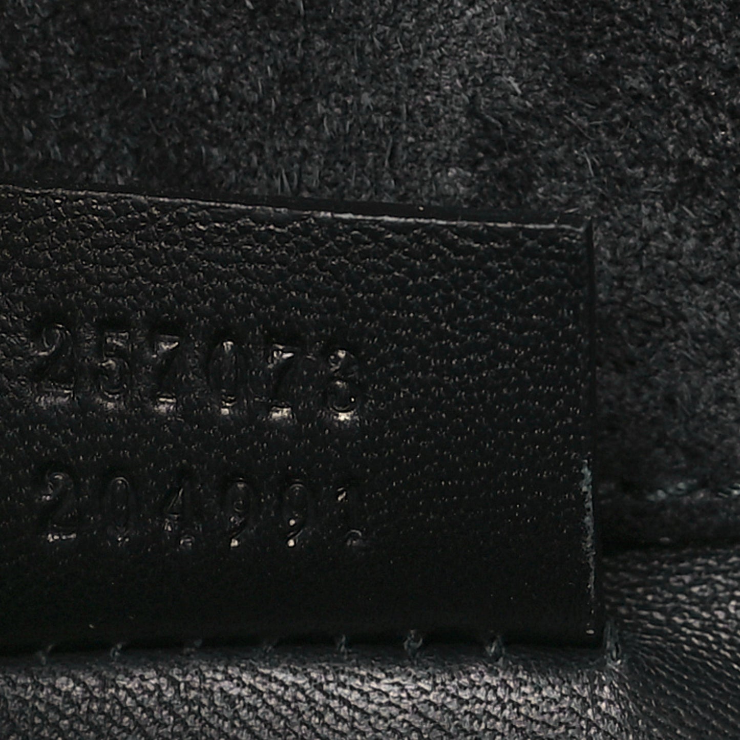 Patent Microguccissima Small Broadway Clutch Black