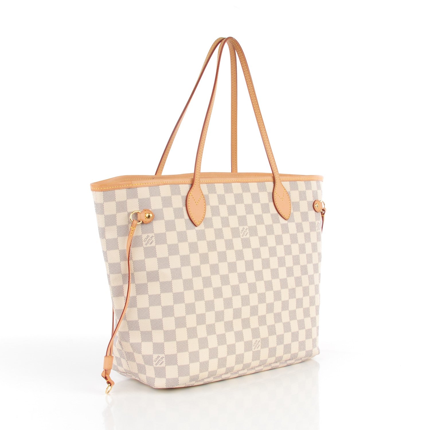 Louis Vuitton Damier Azur Neverfull MM 3 of 7