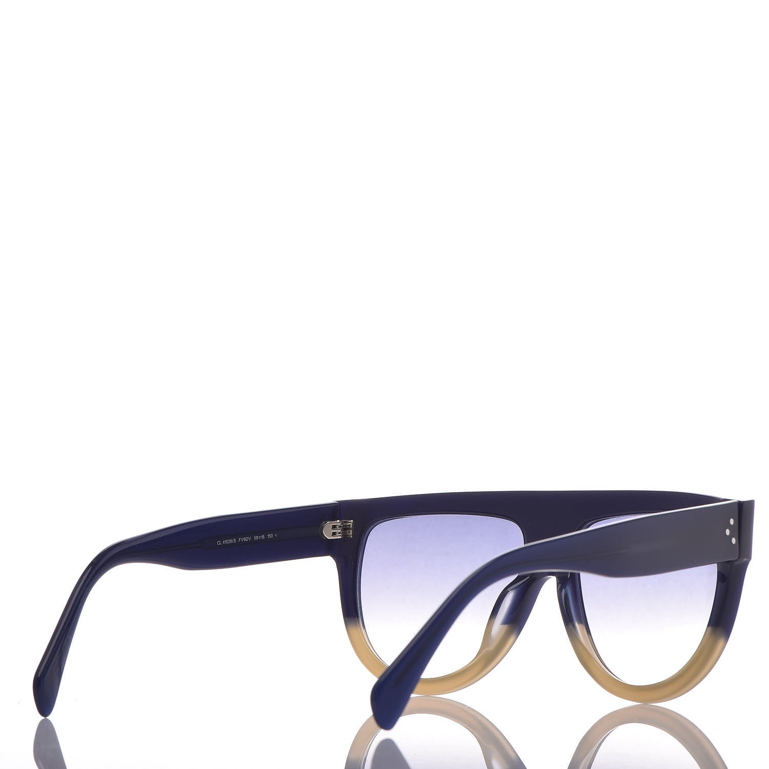 Celine Shadow Sunglasses CL 41026/S Blue 4 of 6
