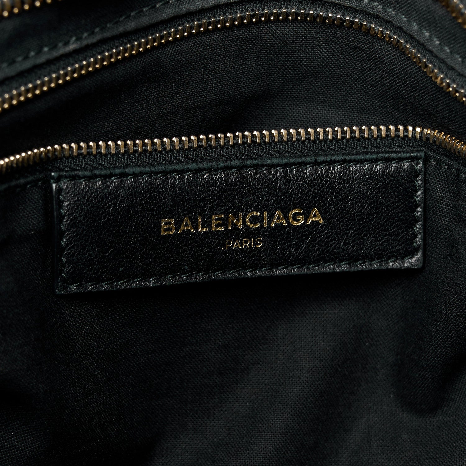 Balenciaga Calfskin Crocodile Embossed Giant 12 Gold Hardware City Black 7 of 12