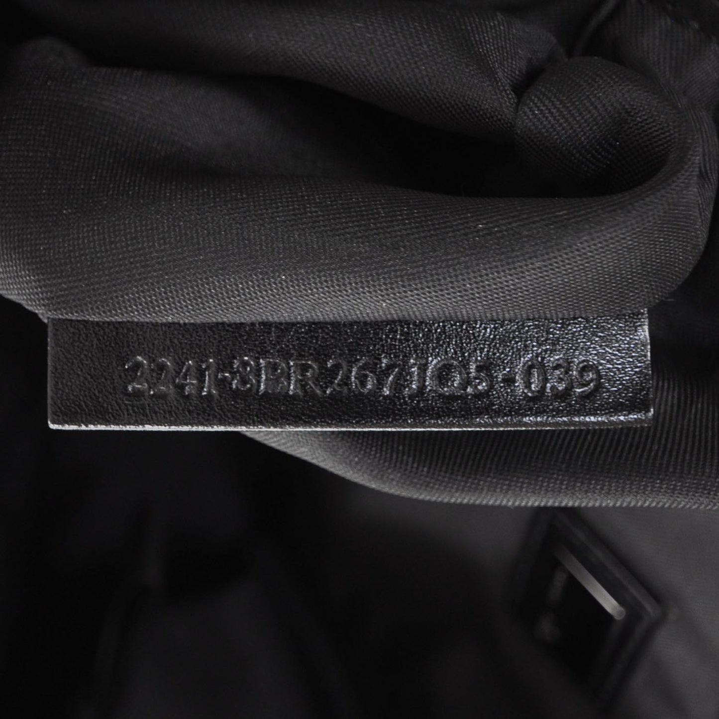 Canvas Zucchino Pochette Black