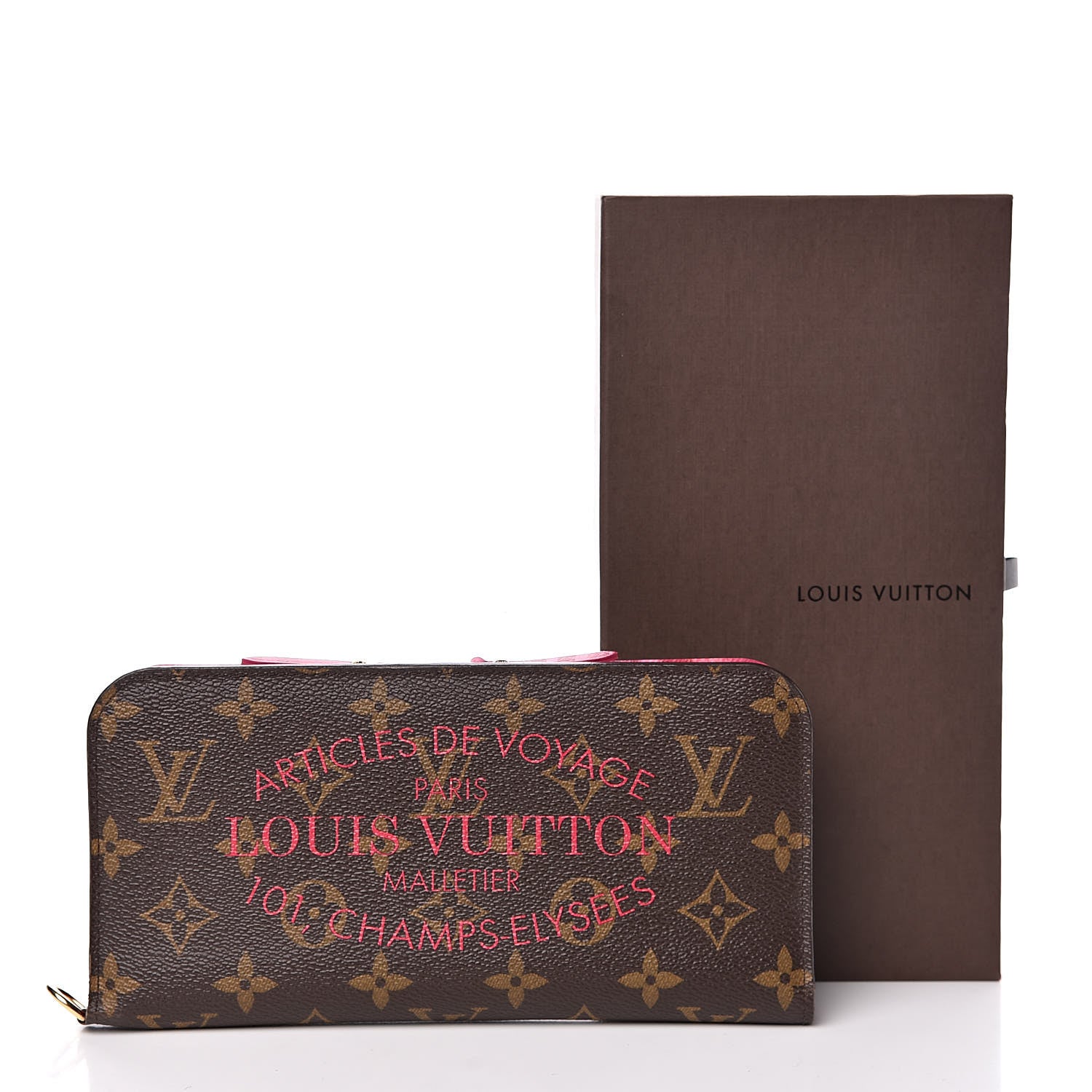 Louis Vuitton Monogram Articles de Voyage Ikat Insolite Wallet Rose Indien 11 of 11