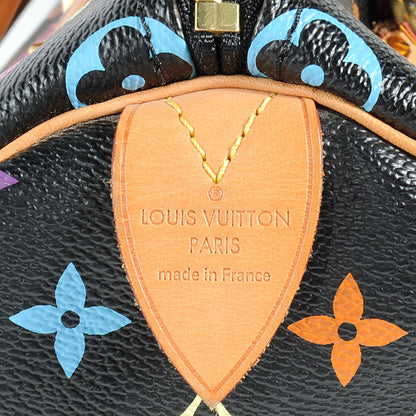 Louis Vuitton Monogram Multicolor Speedy 40 Black 6 of 7