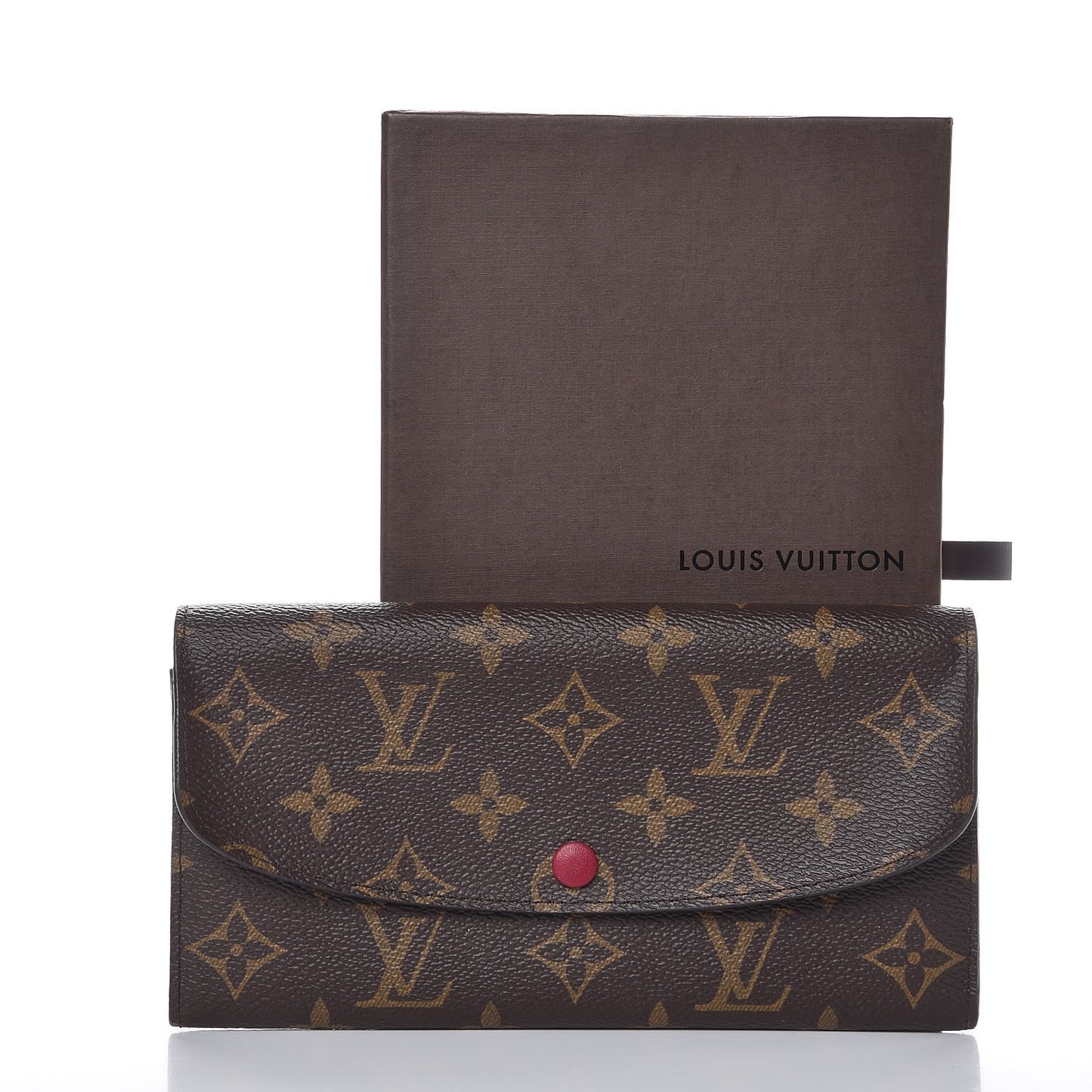 Monogram Emilie Wallet Fuchsia