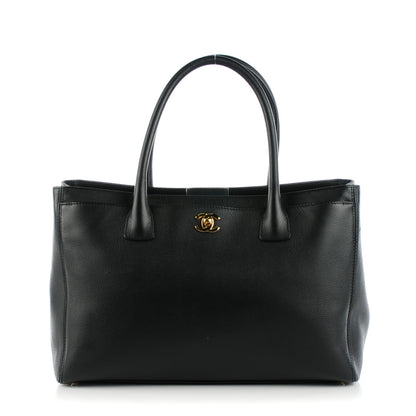Chanel Calfskin Cerf Executive Shopper Tote Black 1 of 8