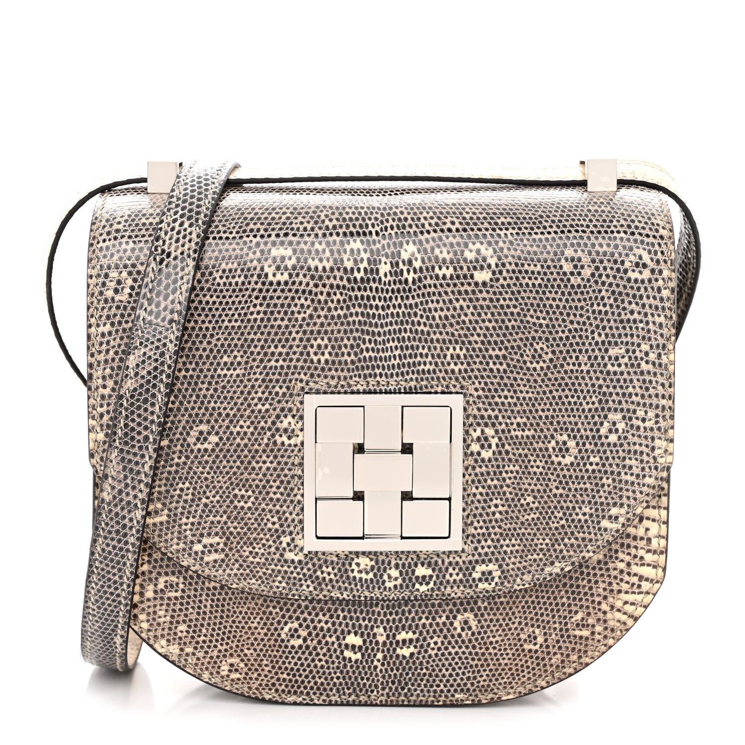 Hermes Lizard Mosaique Au 24-17 Ombre Vert Fonce 1 of 10