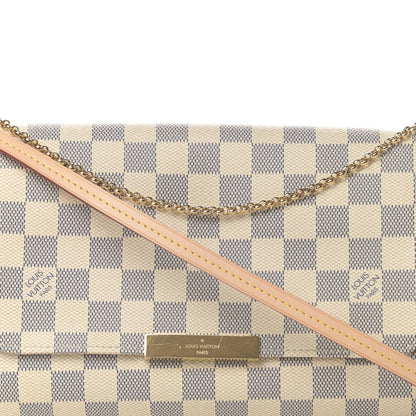Louis Vuitton Damier Azur Favorite MM 9 of 11