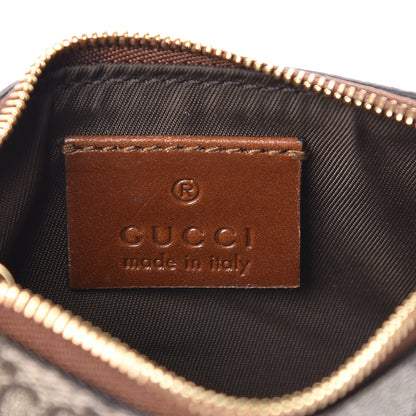 Gucci GG Supreme Monogram Key Case Brown 6 of 8