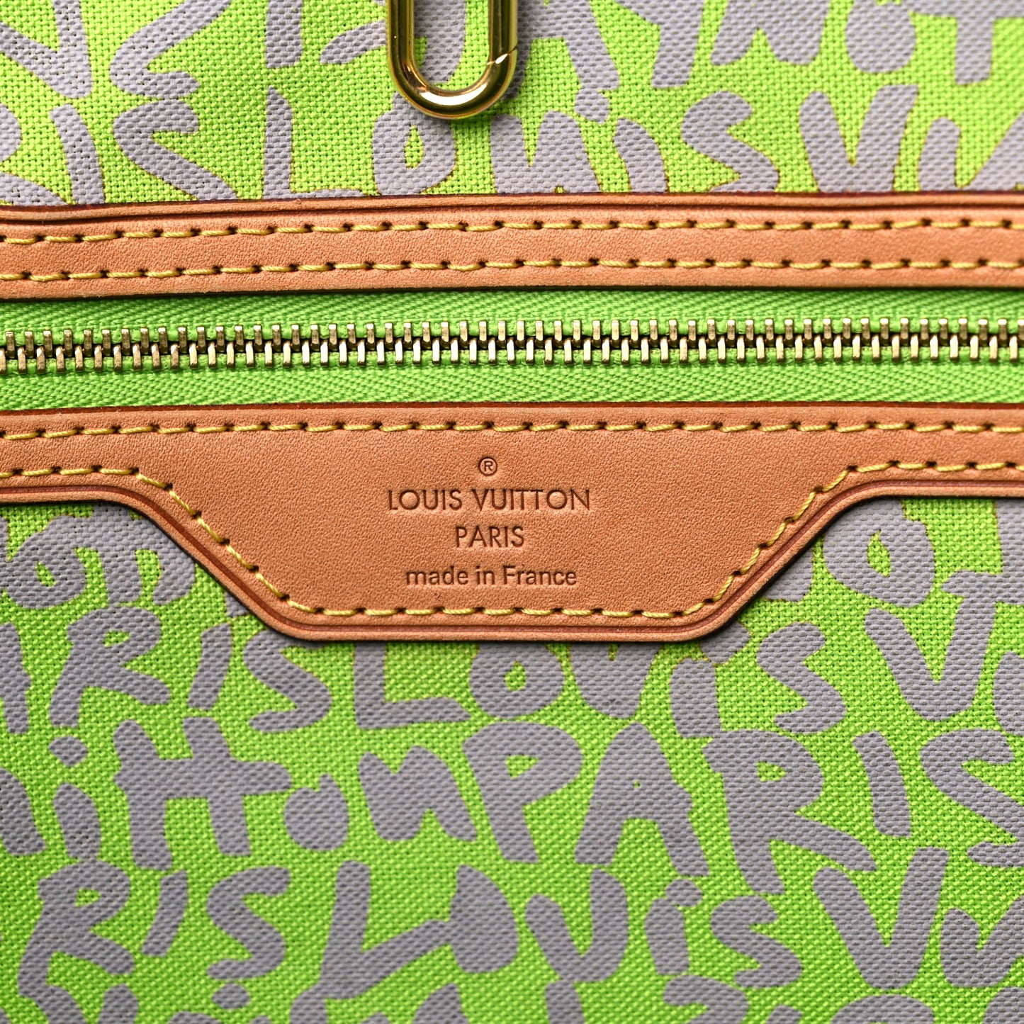 Monogram Graffiti Neverfull GM Green