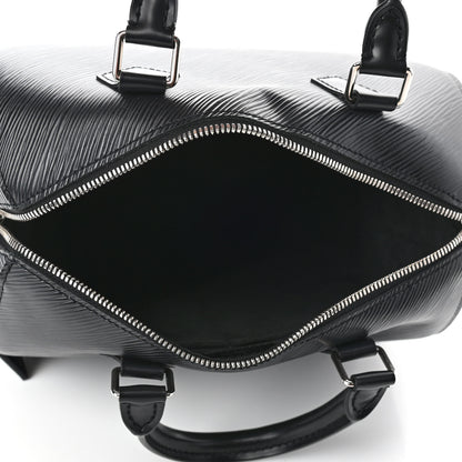 Louis Vuitton Epi Speedy Bandouliere 25 Black 4 of 4