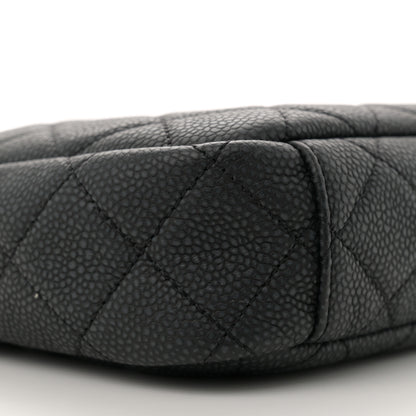 Chanel Iridescent Caviar Quilted Small Coco Tassel Camera Case Black 9 of 11