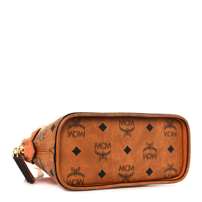 MCM Visetos Anna Tote Cognac 6 of 11