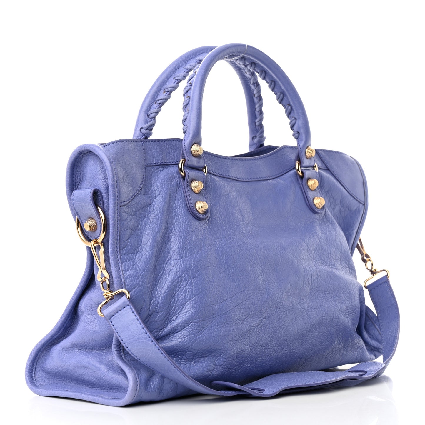 Agneau Giant 12 Gold Hardware City Mauve Light Mauve