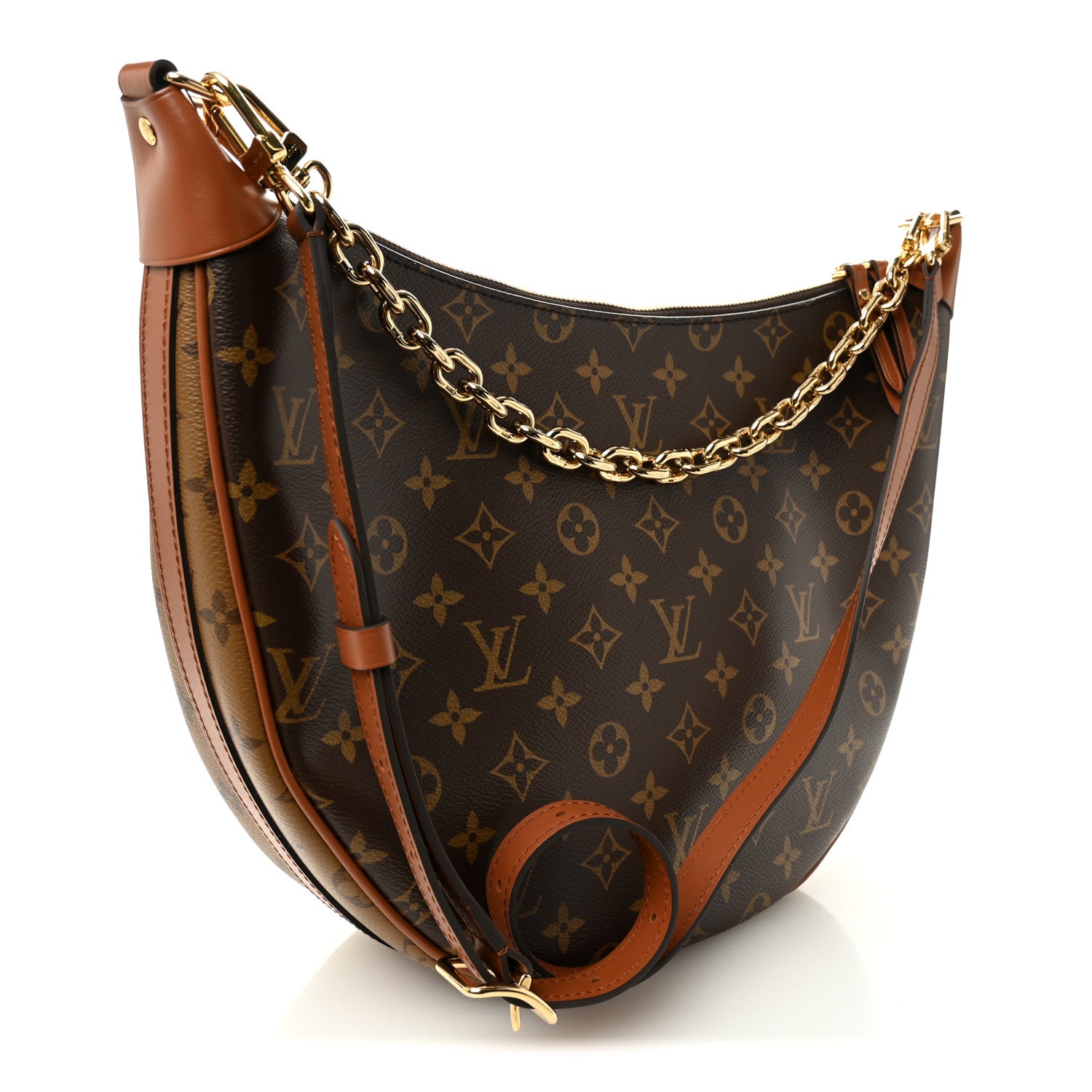Louis Vuitton Reverse Monogram Loop Hobo 4 of 10