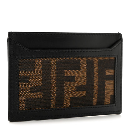 Fendi Zucca Card Holder Tobacco Cioccolato 3 of 11