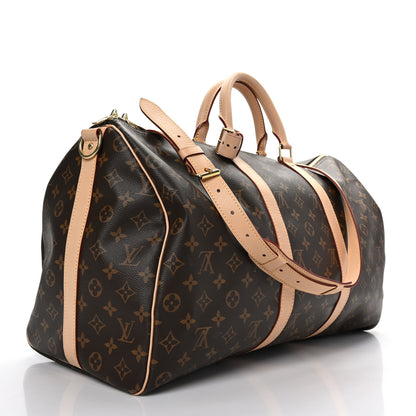 Louis Vuitton Monogram Keepall Bandouliere 50 3 of 11