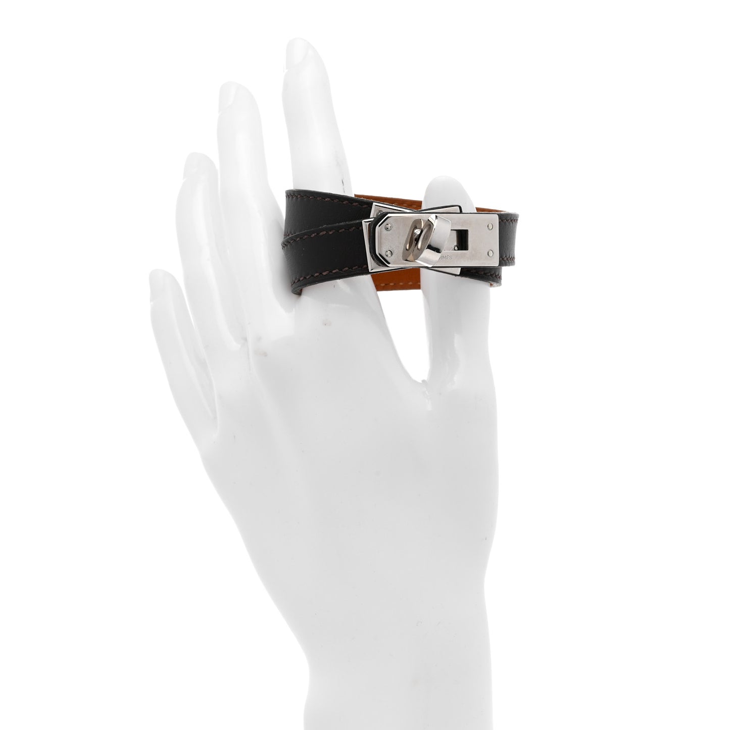 Swift Kelly Double Tour Bracelet XS Chocolate