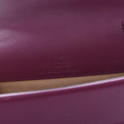 Gucci Velvet Super Mini Dionysus Shoulder Bag Fuchsia Violet Cyclamen 8 of 9