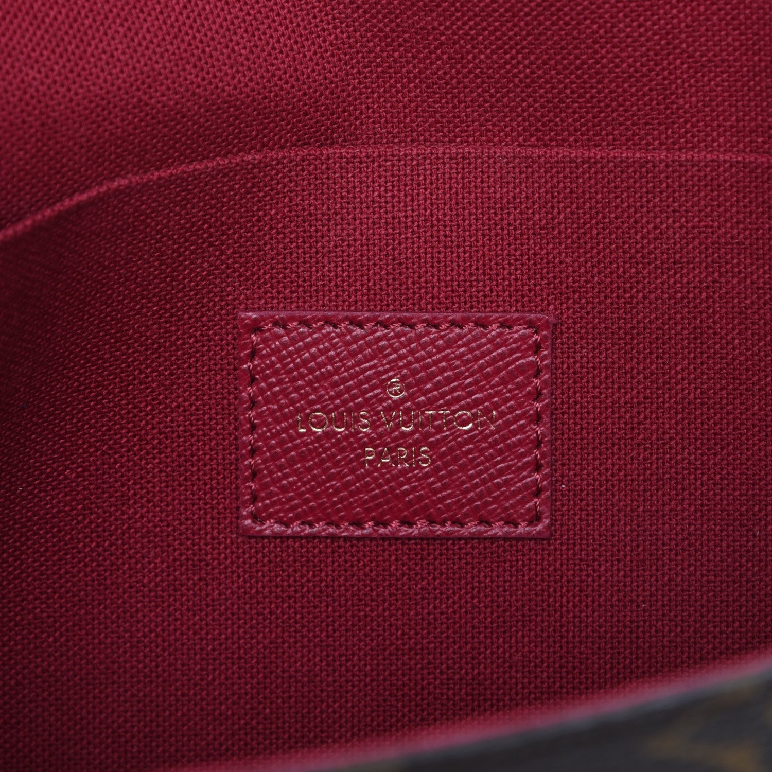 Louis Vuitton Monogram Pochette Felicie Chain Wallet Fuchsia 7 of 10
