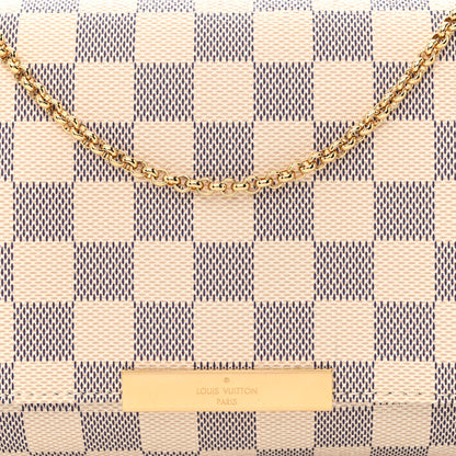 Louis Vuitton Damier Azur Favorite MM 9 of 12