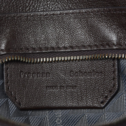 Proenza Schouler Lambskin Large PS1 Satchel Chocolate 5 of 6