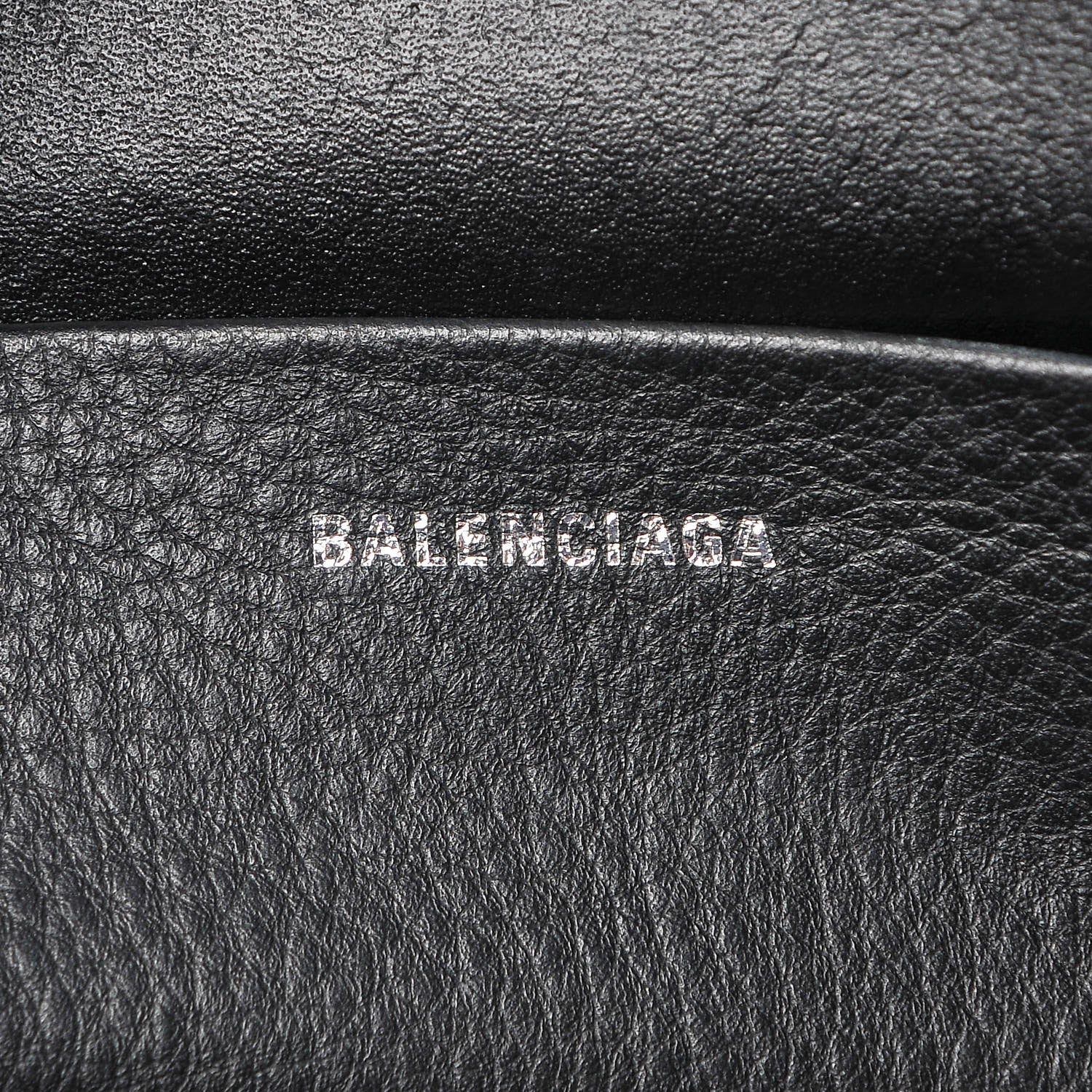 Balenciaga Calfskin Logo S Everyday Camera Bag Black 6 of 8