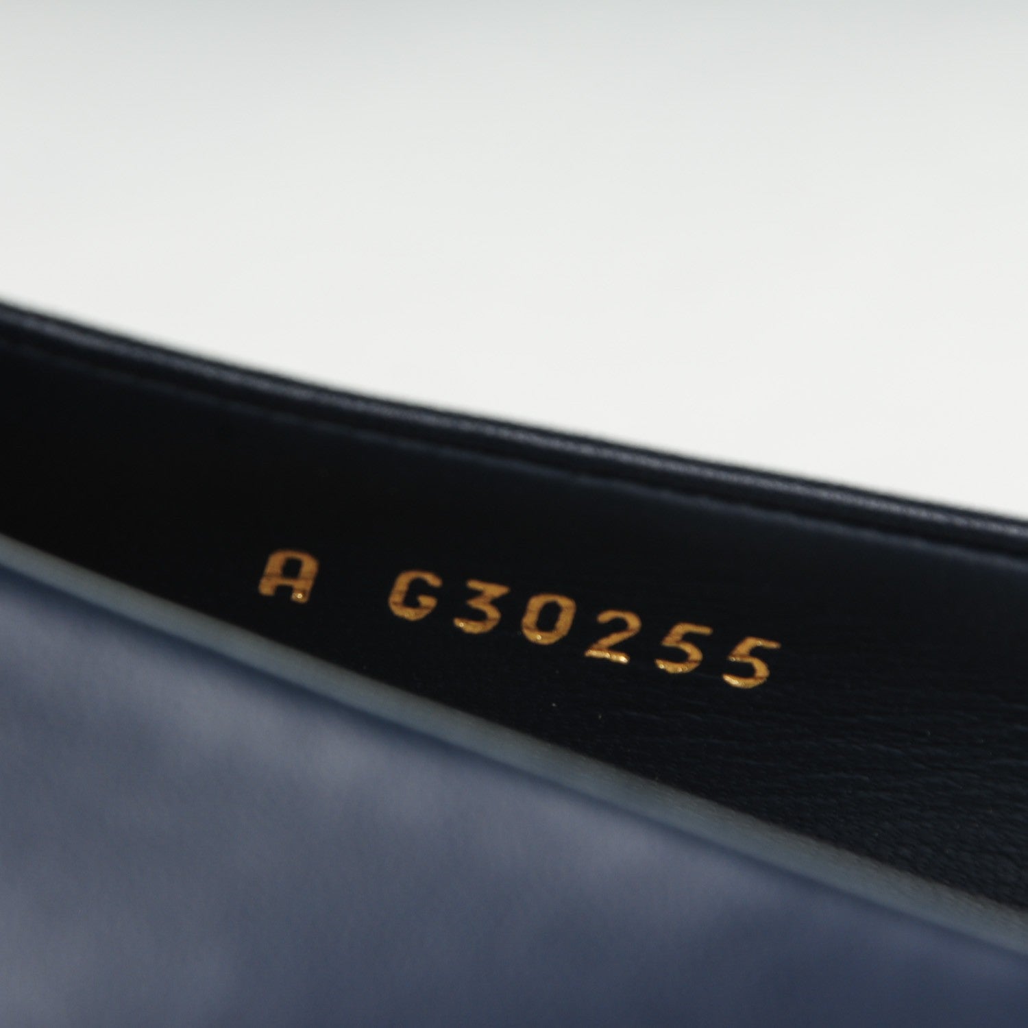 Chanel Lambskin Patent Calfskin Pearl Camellia Cap Toe Pumps 37 Dark Navy Blue 8 of 8