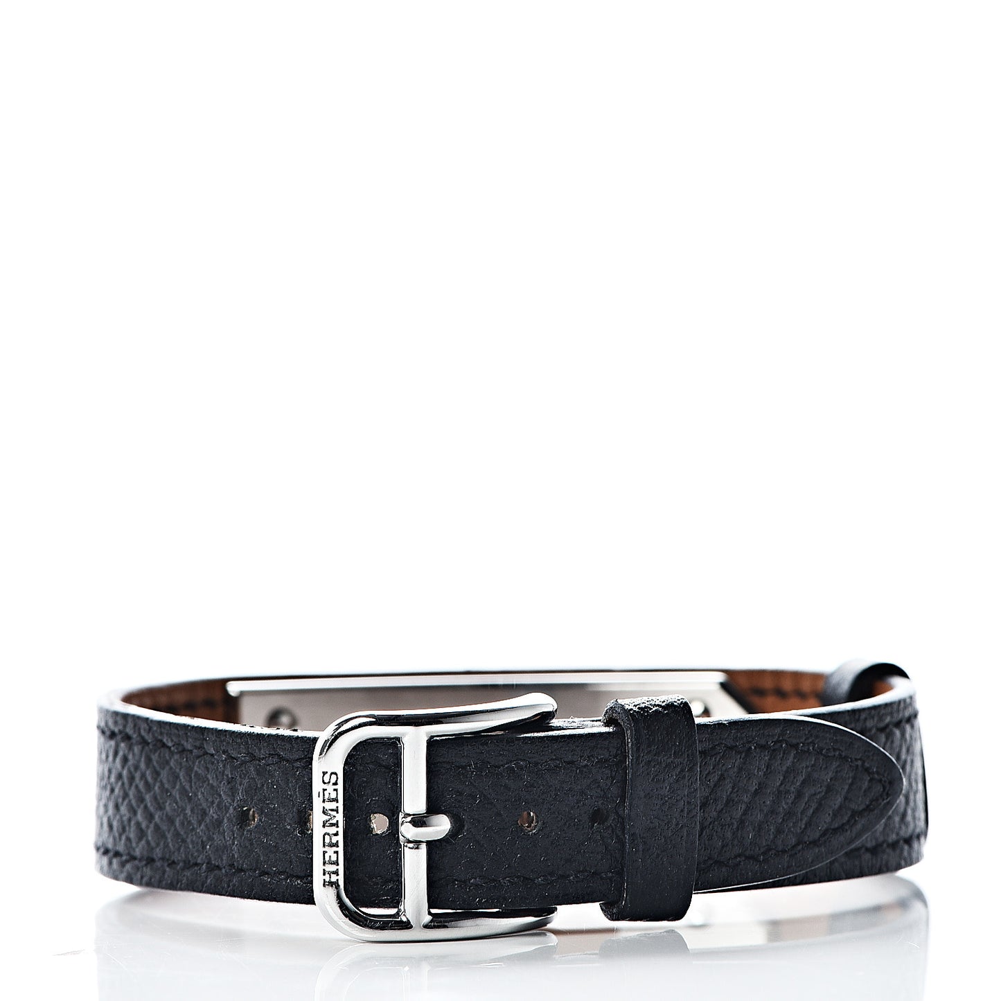 Stainless Steel Courchevel 20mm Kelly Cadena Quartz Watch Noir