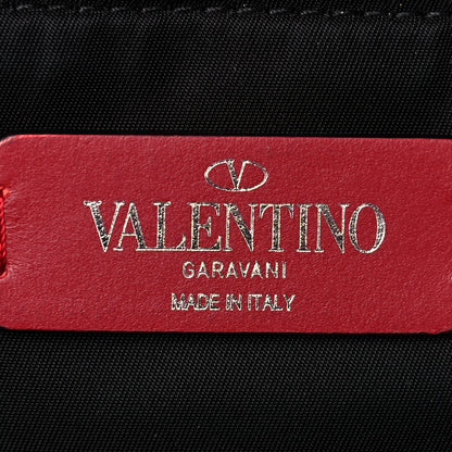 Valentino Garavani Nylon Star VLTN Rockstud Backpack Black 5 of 11
