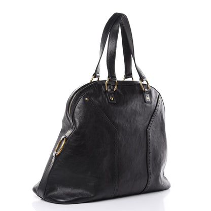 Saint Laurent Calfskin Oversized Muse Black 3 of 15