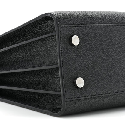 Saint Laurent SAINT LAURENT Grained Calfskin Baby Sac De Jour Black 11 of 19