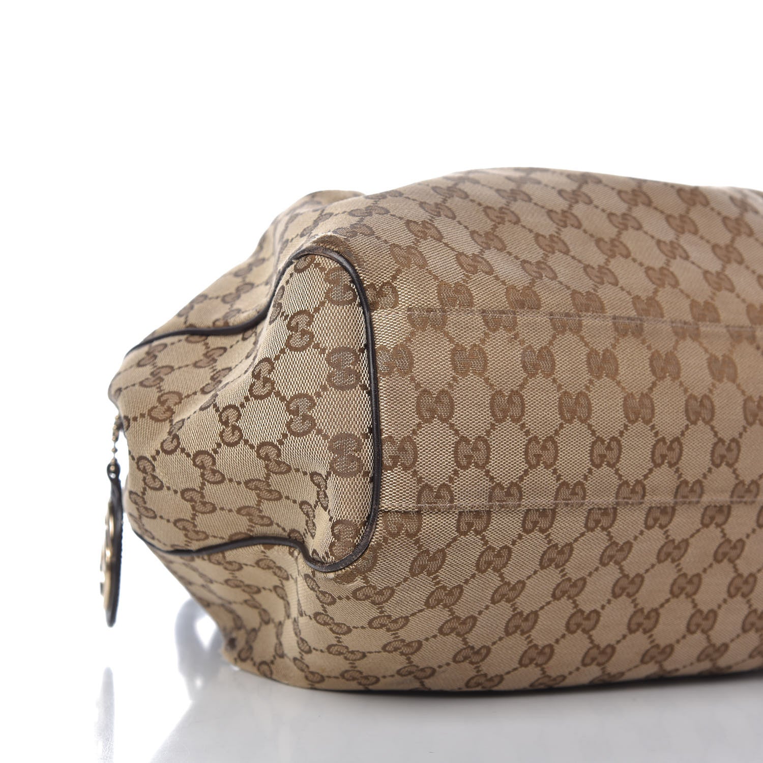 Gucci Monogram Medium Sukey Tote Dark Brown 12 of 14