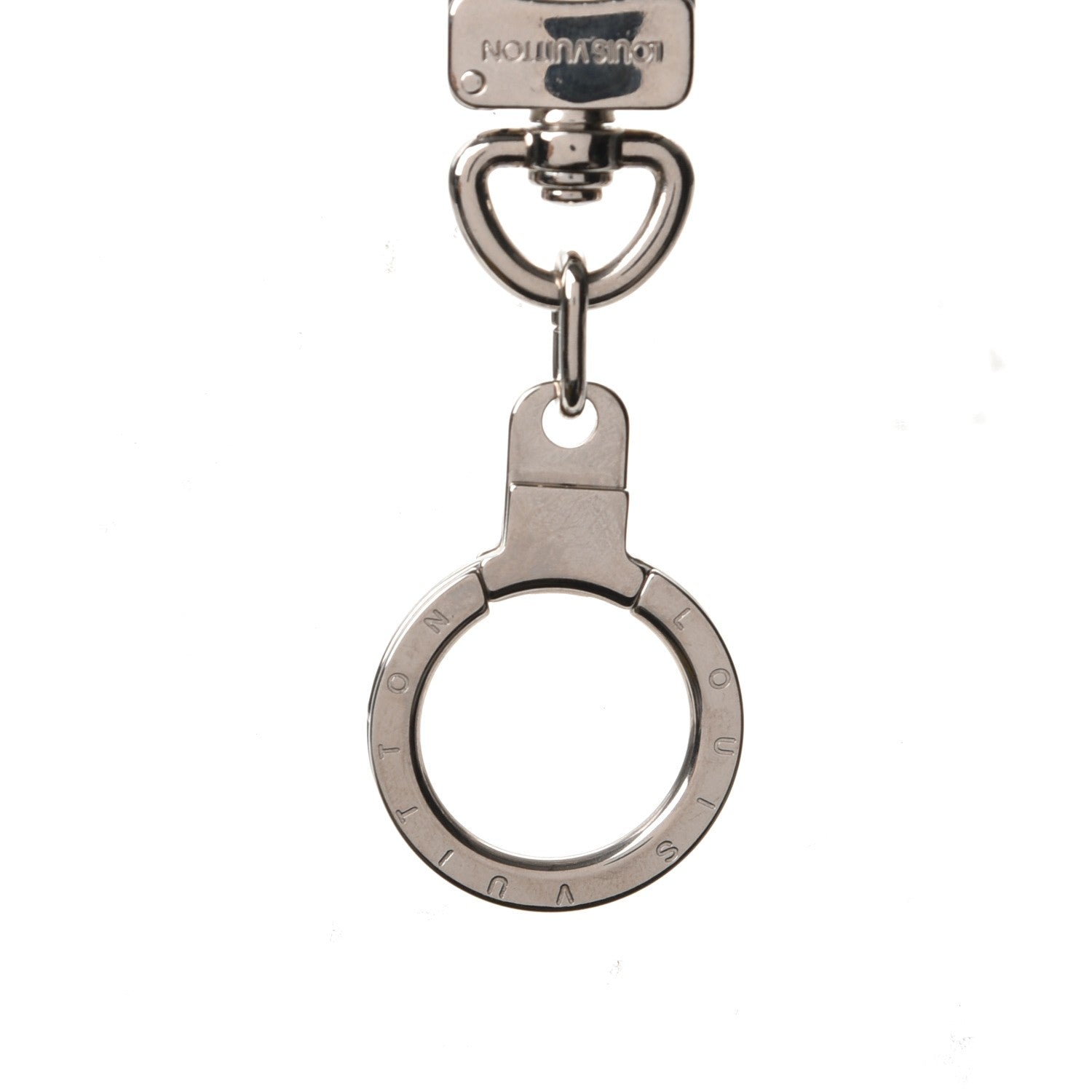 Louis Vuitton Pochette Extender Key Ring Silver 4 of 5