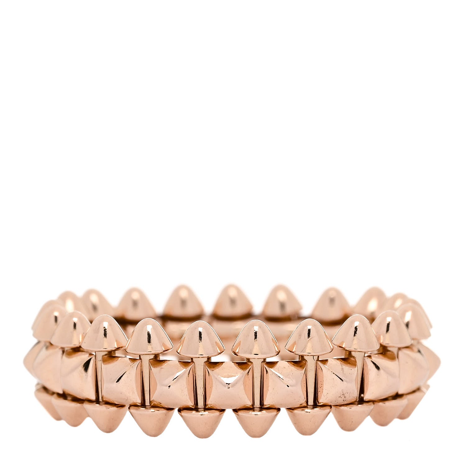 Cartier 18K Pink Gold SM Clash De Cartier Ring 50 5.25 3 of 5