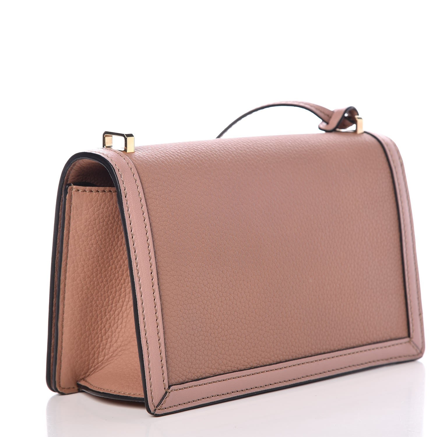 Loewe Calfskin Small Barcelona Shoulder Bag Pink 3 of 7